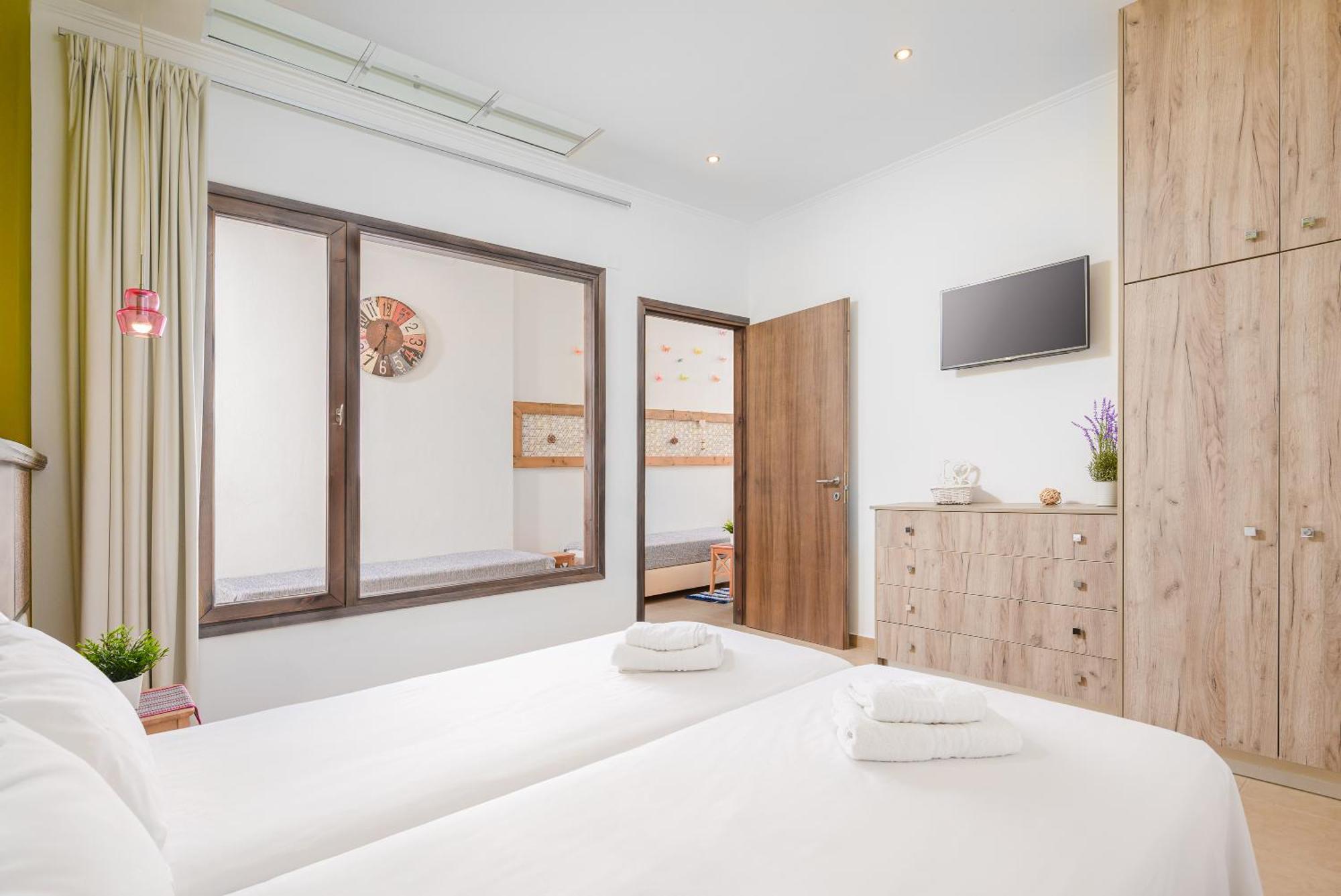 More Crete Village House Koutouloufari - New Outdoor Pool - 6 Guests 赫索尼索斯 外观 照片