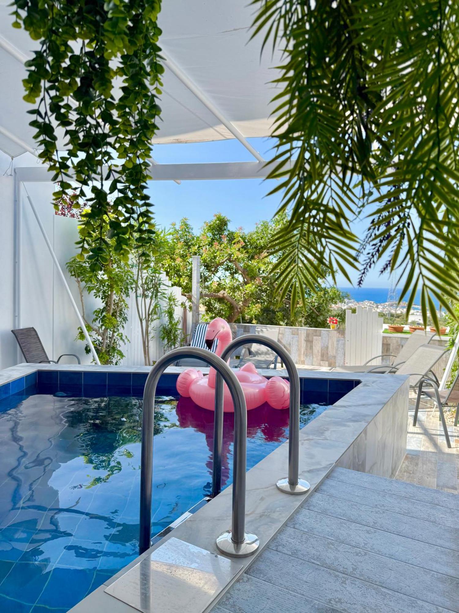 More Crete Village House Koutouloufari - New Outdoor Pool - 6 Guests 赫索尼索斯 外观 照片